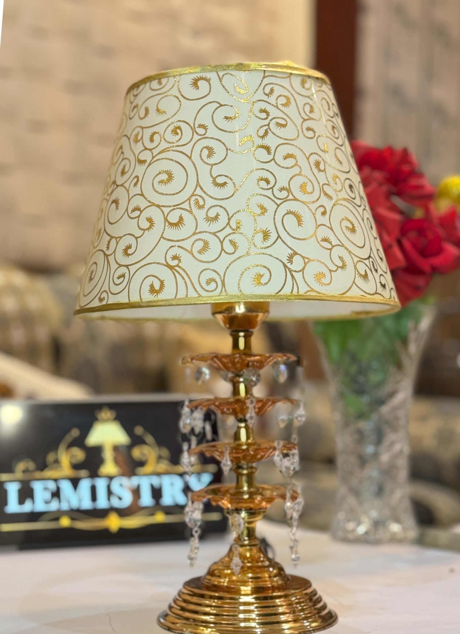 Luminous Luxe | Sophisticated Bedside Lamp by Lemistry