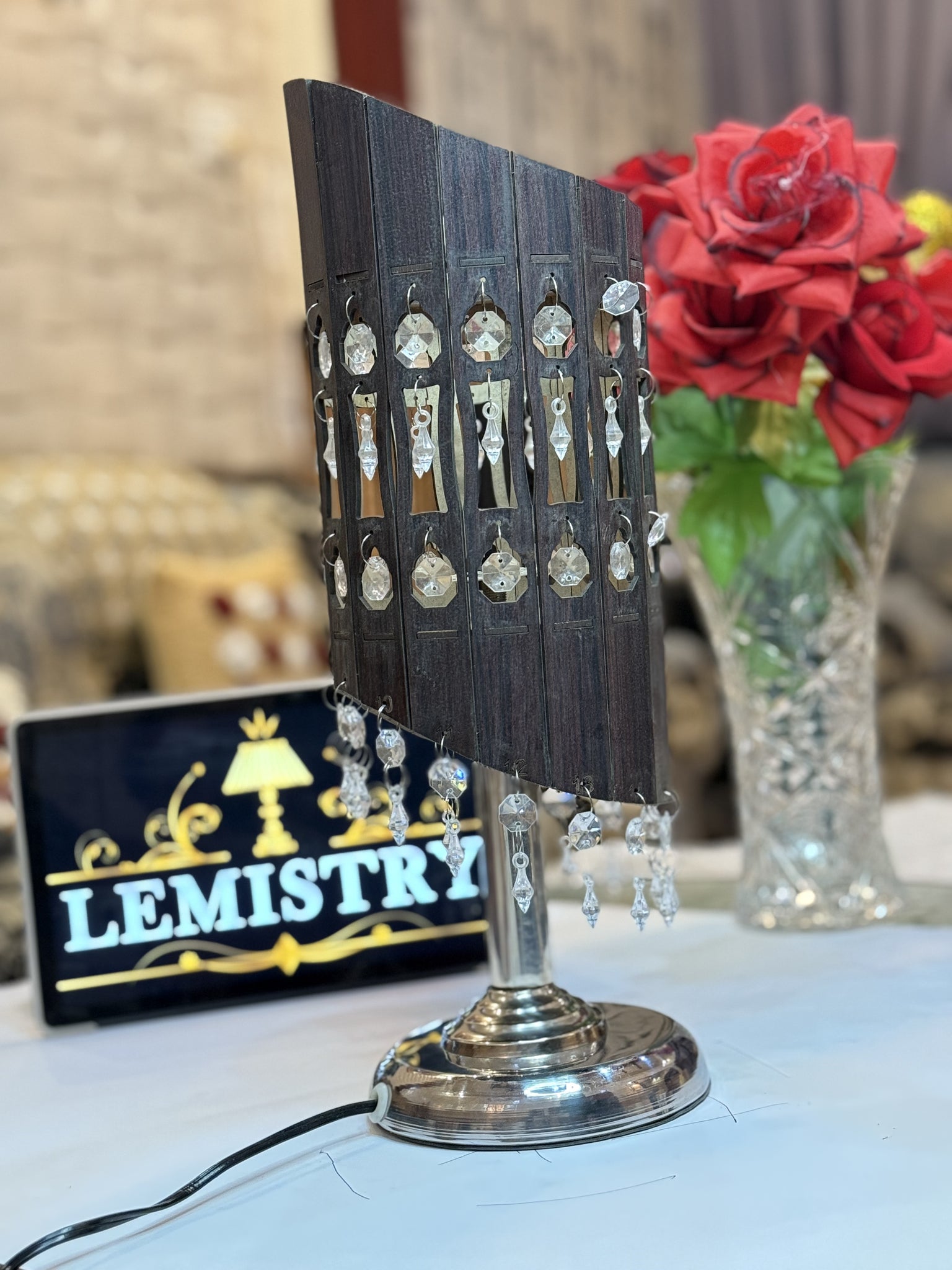 Vintage Elegance | Classic Bedside Lamp by Lemistry